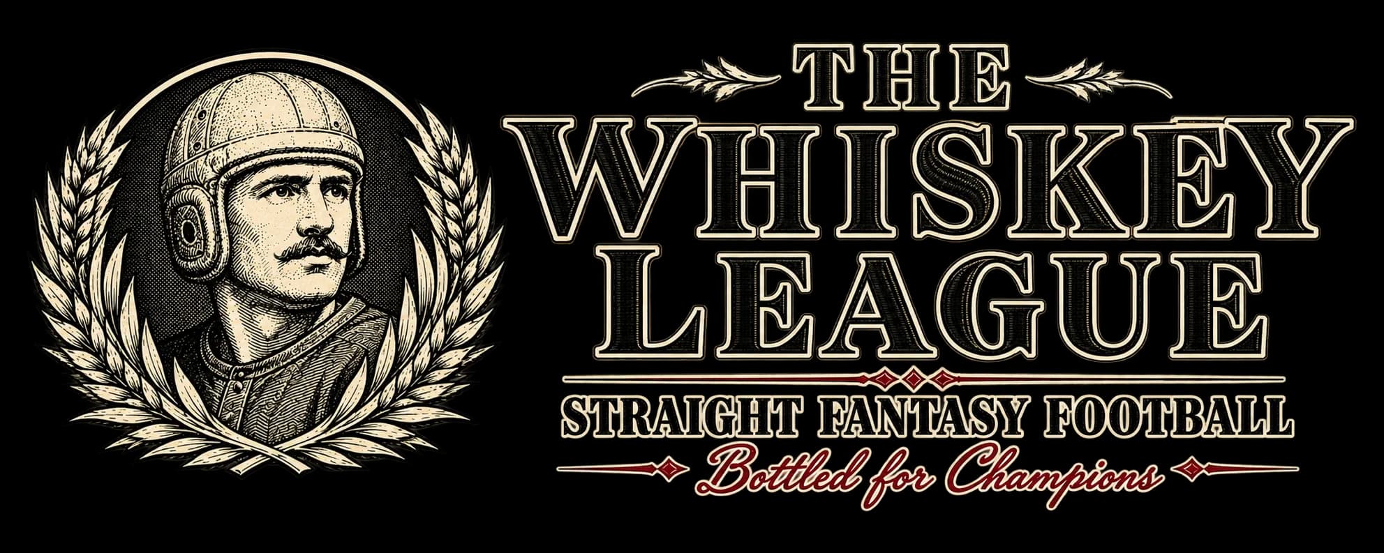 The Whiskey League — Straight Fantasy Football, Bottled for Champions